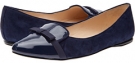 Navy Suede/Patent Bow Nine West Saxiphone for Women (Size 10)