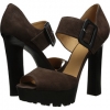 Dark Brown Nubuck Nine West Skyler for Women (Size 11)