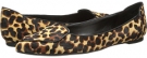 Natural Multi/Black Pony Nine West Snooze for Women (Size 6)