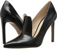 Black Leather Nine West Thorie for Women (Size 6)