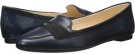 Navy Leather Nine West Zappoli for Women (Size 9)