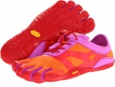 Orange/Red Vibram FiveFingers Kids ELX-LS for Women (Size 5)