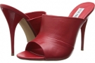 Red Leather Steve Madden Barbb for Women (Size 8)