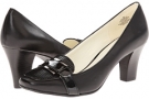 Black Leather Anne Klein Fabrice for Women (Size 9)