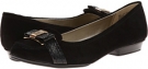 Black Suede Anne Klein Heida for Women (Size 10)