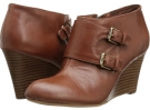 Cognac Leather Anne Klein Tylor for Women (Size 11)