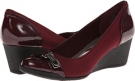 Wine Multi Fabric Anne Klein Tamarow for Women (Size 10.5)