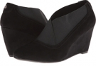 Black Suede Anne Klein Dorinda for Women (Size 8.5)