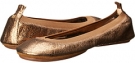 Bronze Yosi Samra Samara Muted Metallic Leather Fold Up Flat for Women (Size 9)