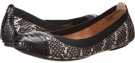 Black/Ivory/Black/Black Tory Burch Lisa Ballet for Women (Size 7)