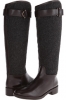 Grey/Coconut Tory Burch Grace Riding Boot for Women (Size 5)