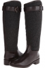 Grey/Coconut Tory Burch Grace Riding Boot for Women (Size 10)