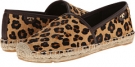 Ocelot Leopard/Coconut Tory Burch Mckenzie Espadrille for Women (Size 8)