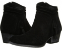 Black Suede Leather Rebels Cheyene for Women (Size 7.5)