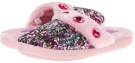 Pink/Multi M&F Western Sequin Rhinestone Slide Slippers for Women (Size 12)