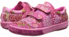 Fuchsia Fantasy Lelli Kelly Kids Duffy Hook and Loop for Kids (Size 7)