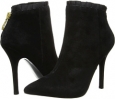 Black Suede Betsey Johnson Frilll for Women (Size 6.5)