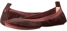 Tawny Port Yosi Samra Samara Scaled Ponyhair Fold Up Flat for Women (Size 5)