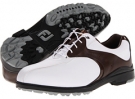 White/Brown FootJoy FootJoy - GreenJoys - Saddle for Men (Size 11.5)