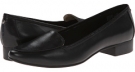 Black Leather Anne Klein Faine for Women (Size 6.5)