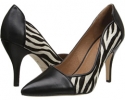 Black/Zebra Corso Como Sasha for Women (Size 6)