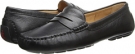 Black Soft Tumbled Leather LAUREN by Ralph Lauren Camila for Women (Size 8.5)