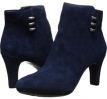 Navy Suede Anne Klein AKSondra for Women (Size 8)