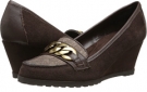 Brown Suede Anne Klein AKKeepitup for Women (Size 5.5)