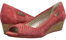 Firebrick Nubuck Anne Klein AKSport Cadwyn for Women (Size 6)